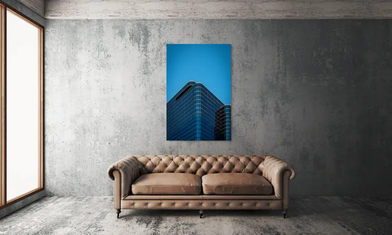 Tablou Canvas Orizonturi de sticlă în amurg, 100 x 150 cm – poza 6