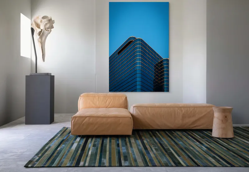 Tablou Canvas Orizonturi de sticlă în amurg, 100 x 150 cm – poza 7