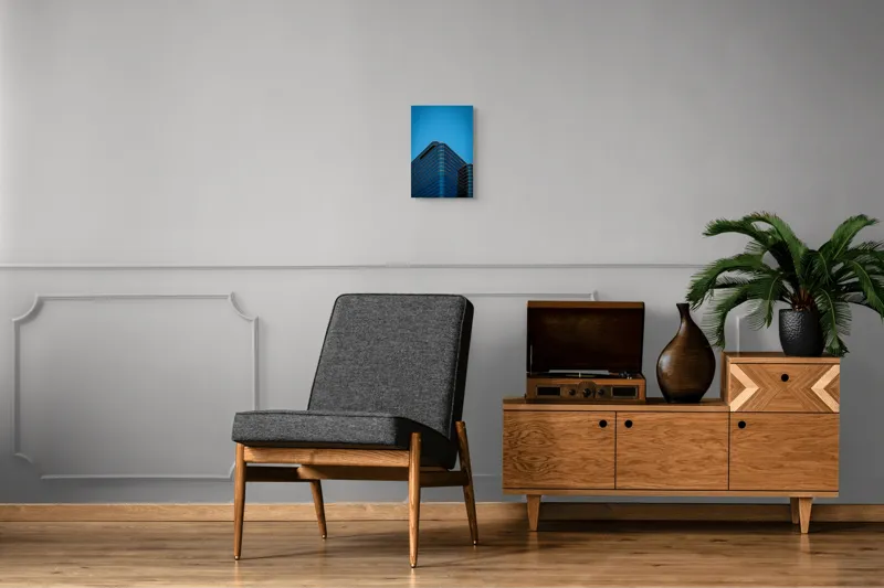 Tablou Canvas Orizonturi de sticlă în amurg, 26 x 39 cm – poza 8