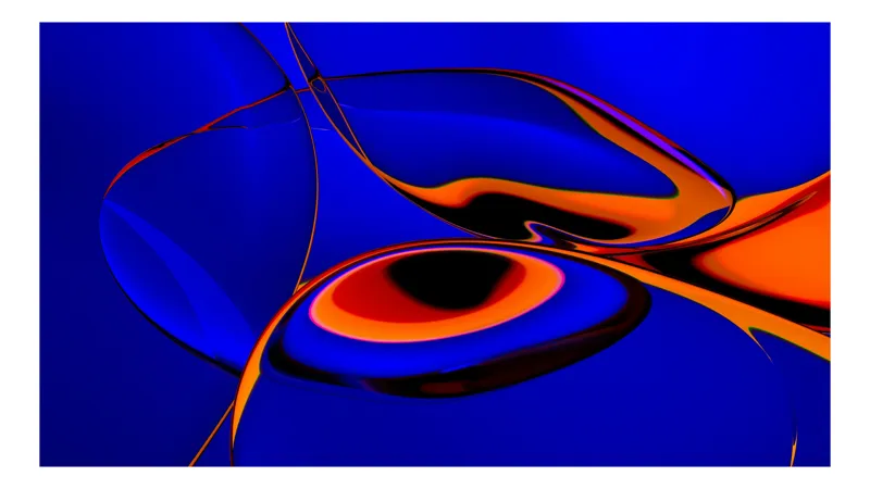Tablou Canvas, "Metamorfoza undelor în amurg electric", 70 x 50 cm