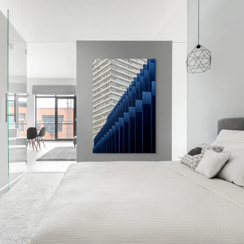 Tablou Canvas, "Armonia formelor geometrice urbane", 100 x 150 cm – poza 5