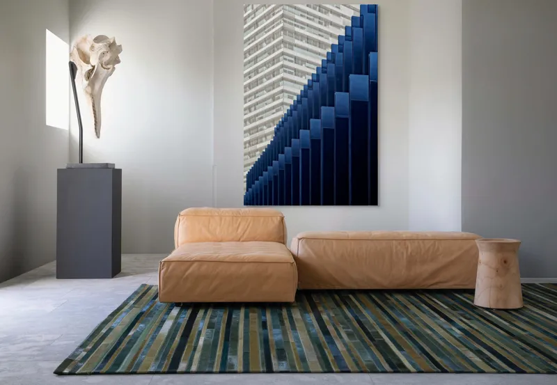 Tablou Canvas, "Armonia formelor geometrice urbane", 100 x 150 cm – poza 7