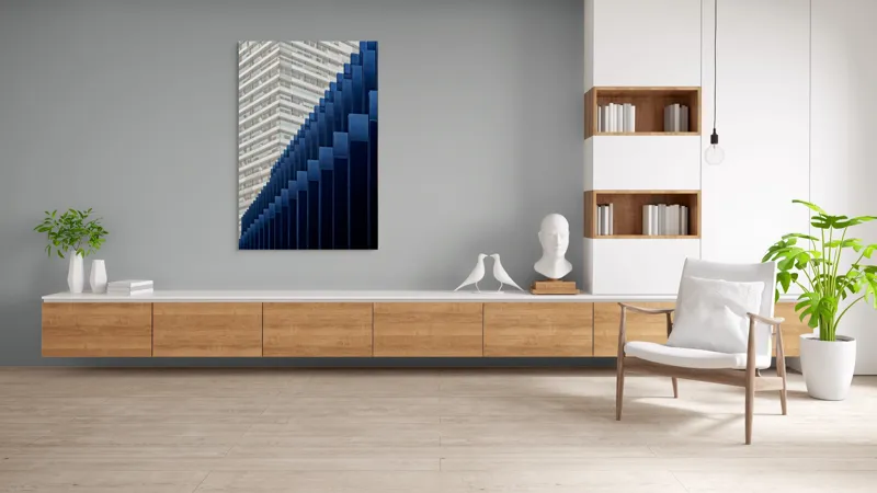 Tablou Canvas, "Armonia formelor geometrice urbane", 100 x 150 cm – poza 8