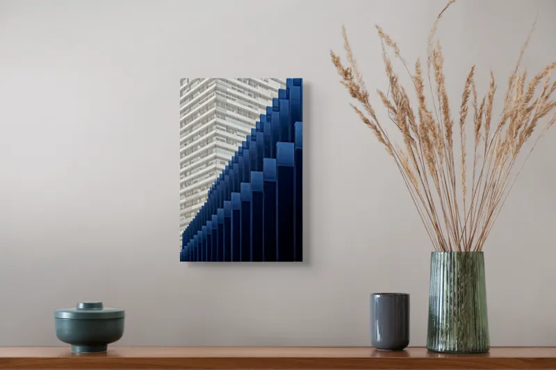 Tablou Canvas, "Armonia formelor geometrice urbane", 26 x 39 cm – poza 5