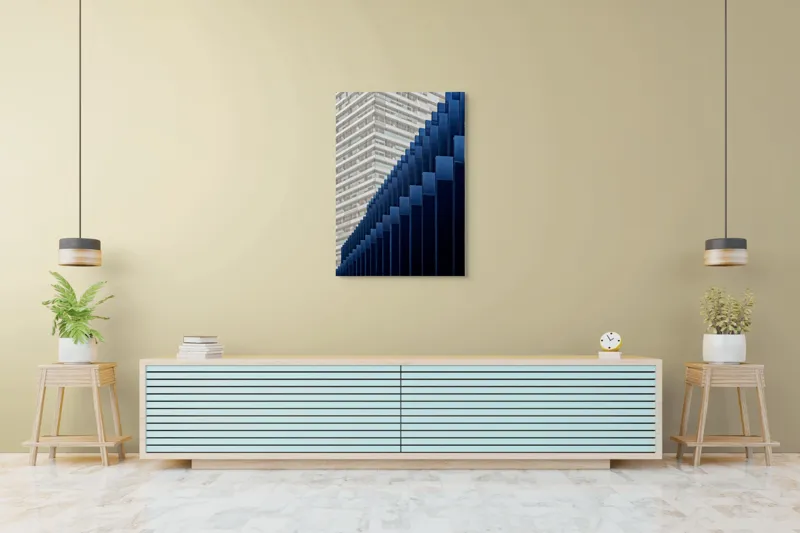 Tablou Canvas, "Armonia formelor geometrice urbane", 70 x 100 cm – poza 5