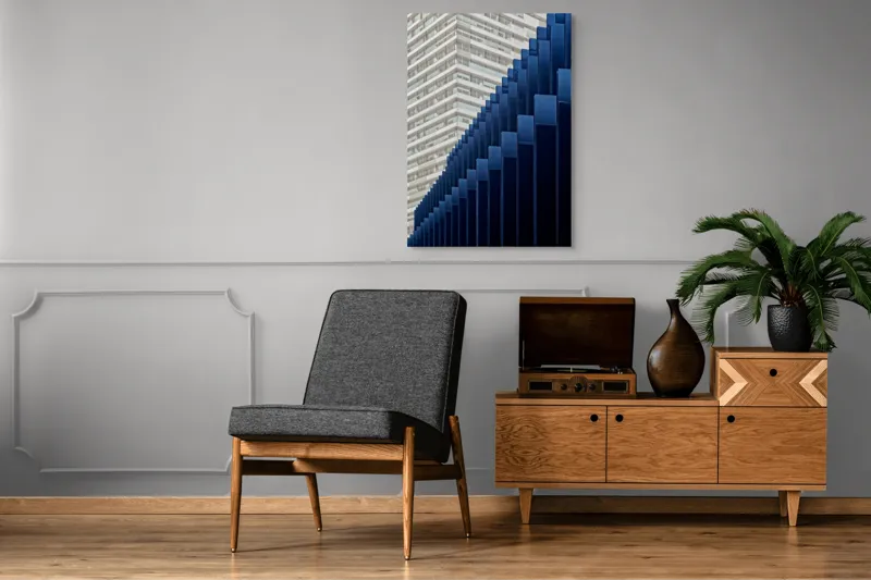 Tablou Canvas, "Armonia formelor geometrice urbane", 70 x 100 cm – poza 6