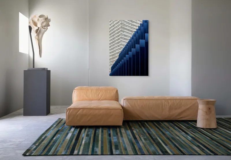 Tablou Canvas, "Armonia formelor geometrice urbane", 70 x 100 cm – poza 7