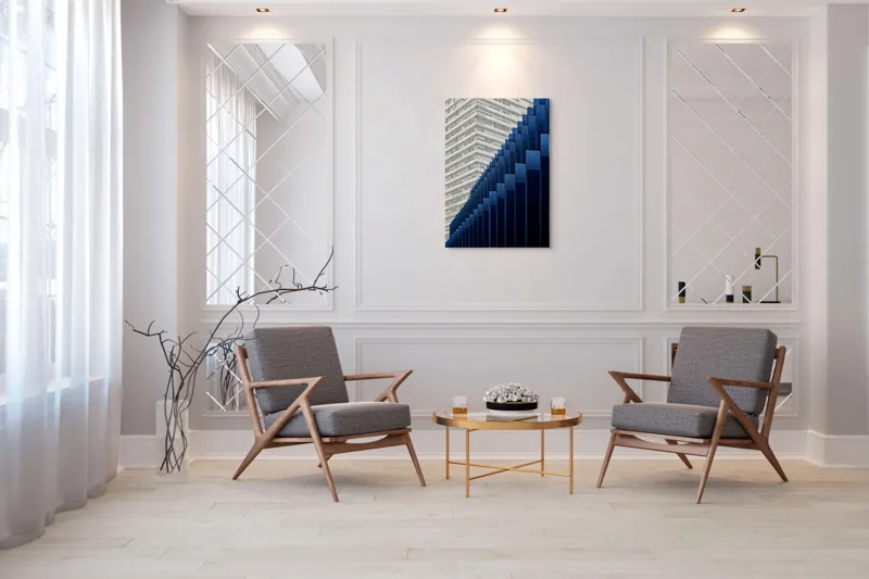 Tablou Canvas, "Armonia formelor geometrice urbane", 70 x 100 cm – poza 8