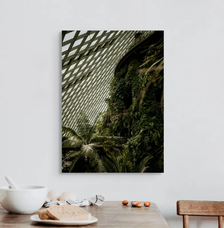 Tablou Canvas Serenitatea Naturii în Univers Urban, 50 x 70 cm – poza 3