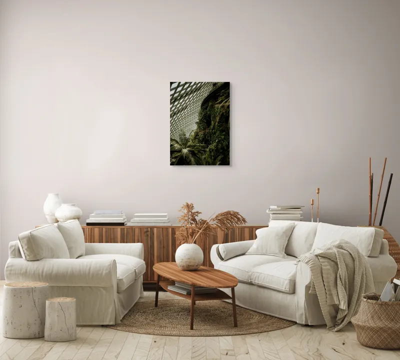Tablou Canvas Serenitatea Naturii în Univers Urban, 50 x 70 cm – poza 4