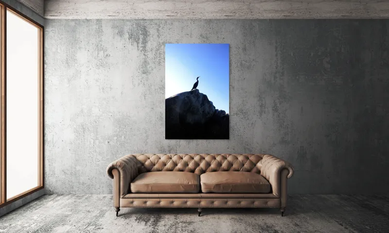 Tablou Canvas, "Pasărea și stânca visătoare", 100 x 150 cm – poza 6