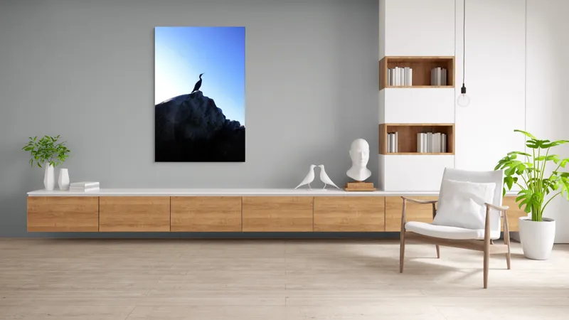 Tablou Canvas, "Pasărea și stânca visătoare", 100 x 150 cm – poza 8