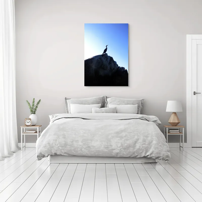Tablou Canvas, "Pasărea și stânca visătoare", 70 x 100 cm – poza 3
