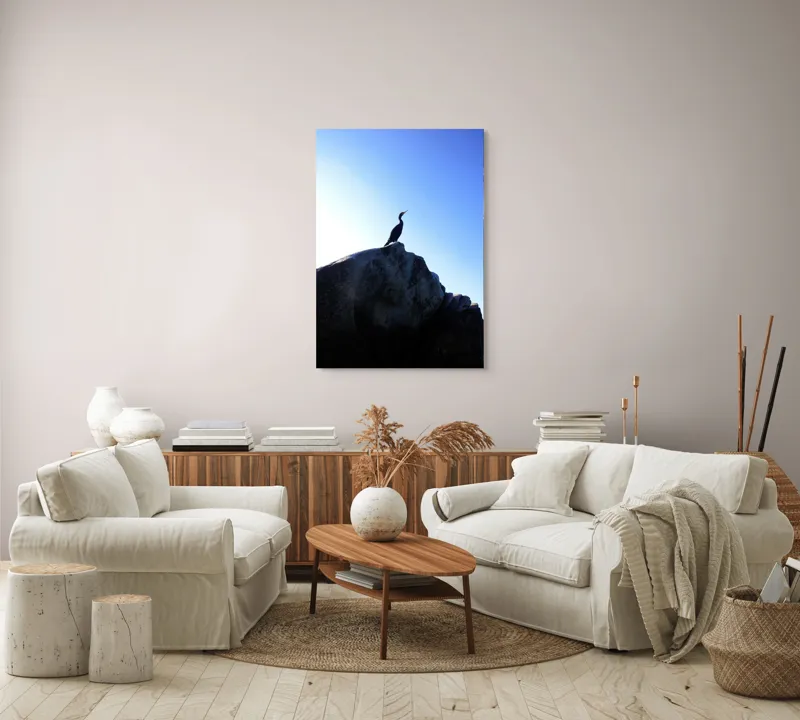 Tablou Canvas, "Pasărea și stânca visătoare", 70 x 100 cm – poza 4