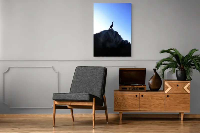 Tablou Canvas, "Pasărea și stânca visătoare", 70 x 100 cm – poza 6