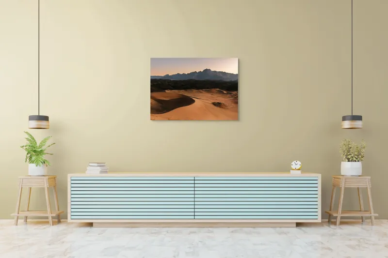 Tablou Canvas pe tema Deșertului și Apusului - Artă Zen, 100 x 70 cm – poza 4