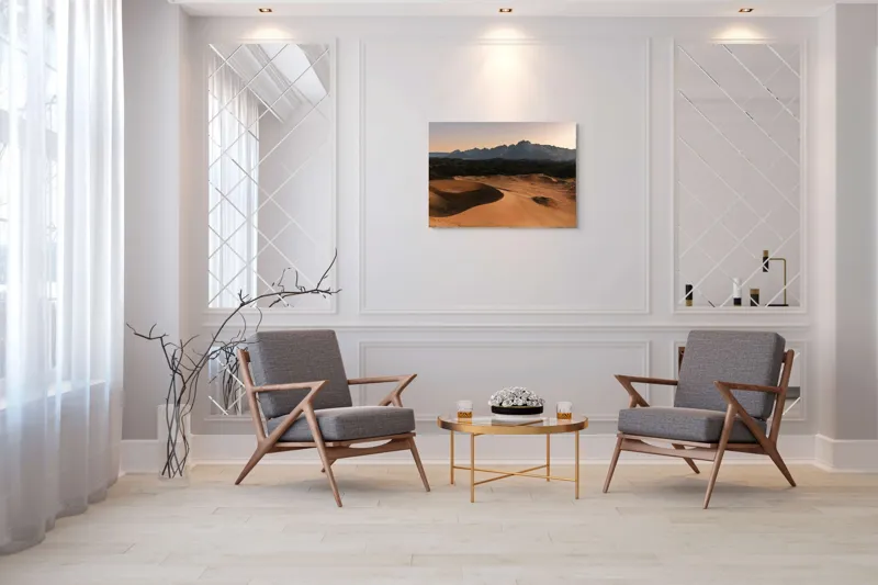 Tablou Canvas pe tema Deșertului și Apusului - Artă Zen, 100 x 70 cm – poza 5