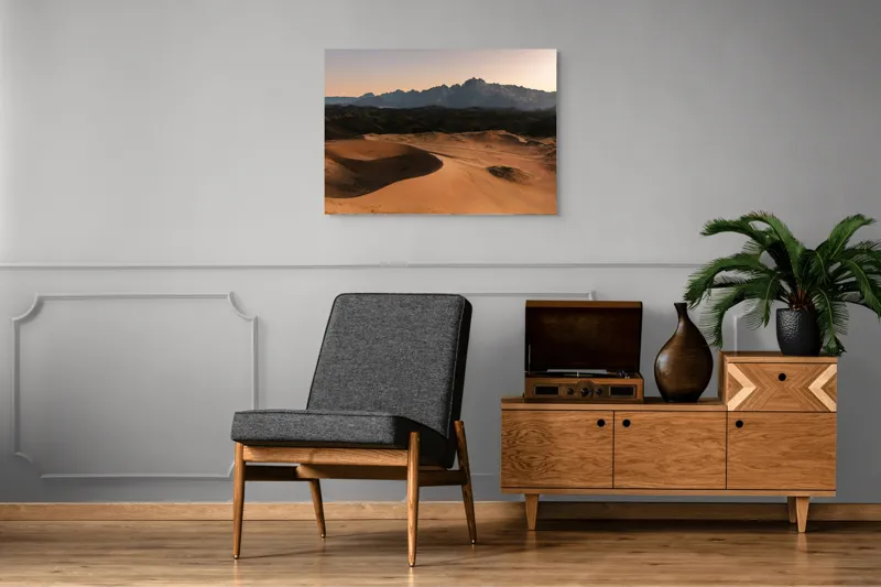Tablou Canvas pe tema Deșertului și Apusului - Artă Zen, 100 x 70 cm – poza 8
