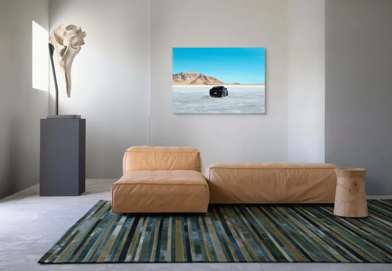 Tablou Canvas Peisaj Deșert Aventură Mașină Natură, 100 x 70 cm – poza 7