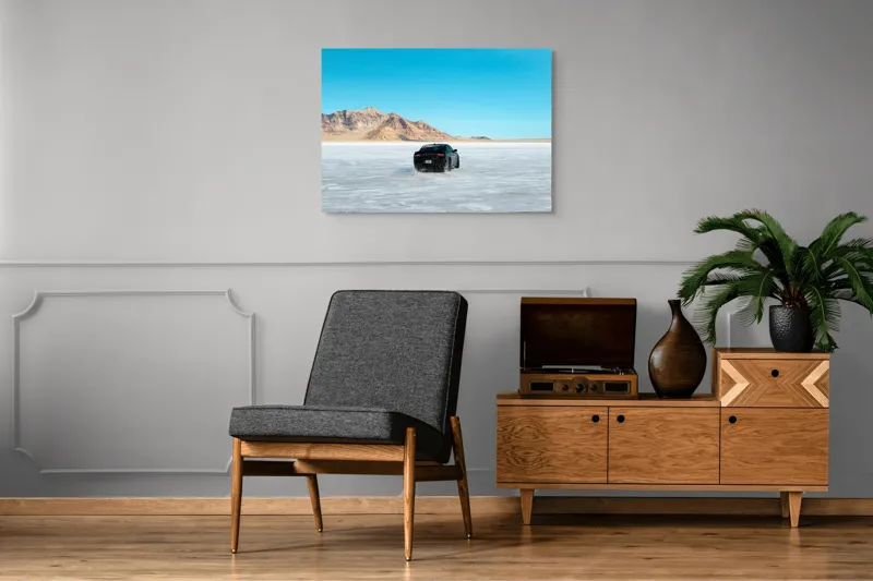 Tablou Canvas Peisaj Deșert Aventură Mașină Natură, 100 x 70 cm – poza 8