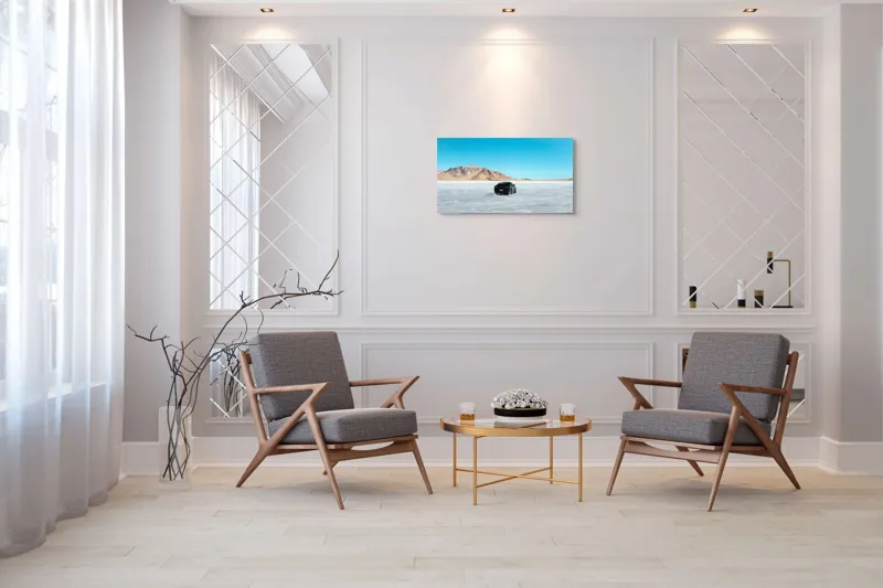 Tablou Canvas Peisaj Deșert Aventură Mașină Natură, 90 x 50 cm – poza 7