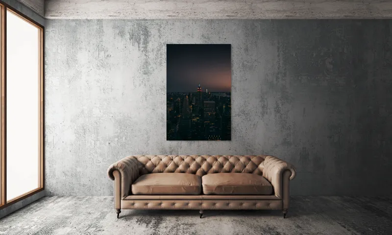 Tablou Canvas pe peisaj oraș răsărit, 100 x 150 cm – poza 6