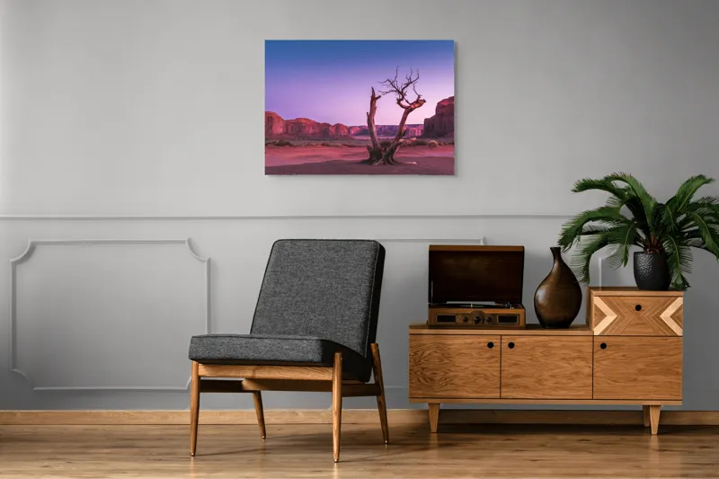 Tablou Canvas pe temă arbore deșert, 100 x 70 cm – poza 8