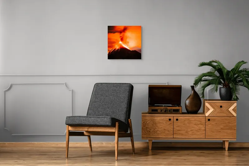 Tablou Canvas Focul Cerului în Erupție Supremație, 50 x 50 cm – poza 6