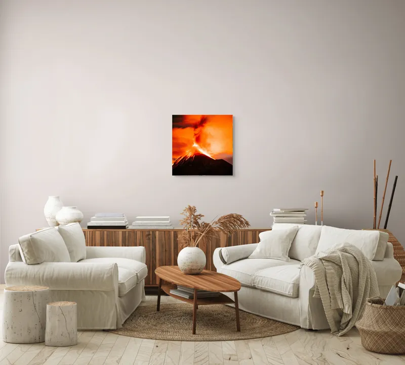 Tablou Canvas Focul Cerului în Erupție Supremație, 50 x 50 cm – poza 7