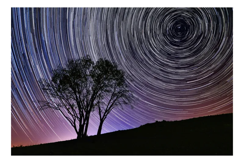 Tablou Canvas cu Cer înstelat, , Multicolor, 90 x 50 cm