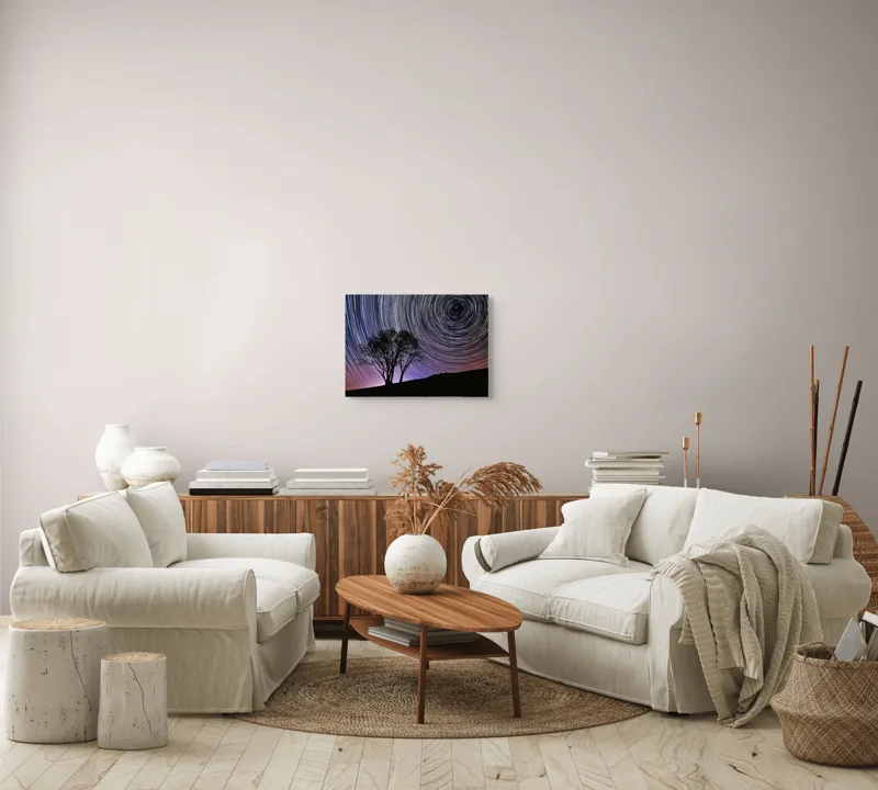 Tablou Canvas cu Cer înstelat, , Multicolor, 54 x 39 cm – poza 5