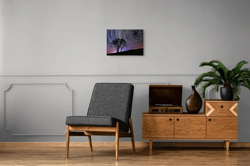 Tablou Canvas cu Cer înstelat, , Multicolor, 54 x 39 cm – poza 7