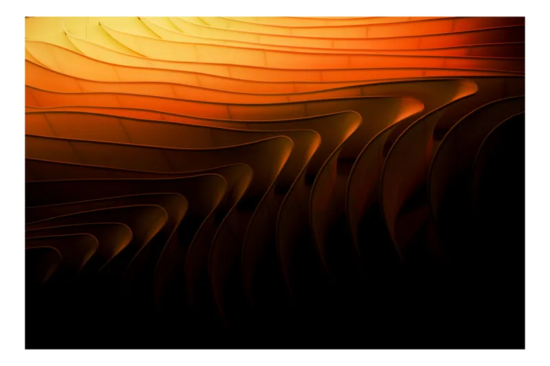 Tablou Canvas Dansul umbrei în amurgul fluid, 100 x 100 cm