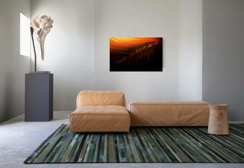 Tablou Canvas Dansul umbrei în amurgul fluid, 90 x 50 cm – poza 8