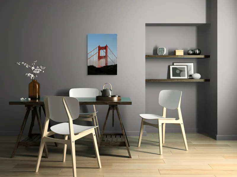 Tablou Canvas Puntea viselor în ceață roșiatică, 50 x 70 cm – poza 5