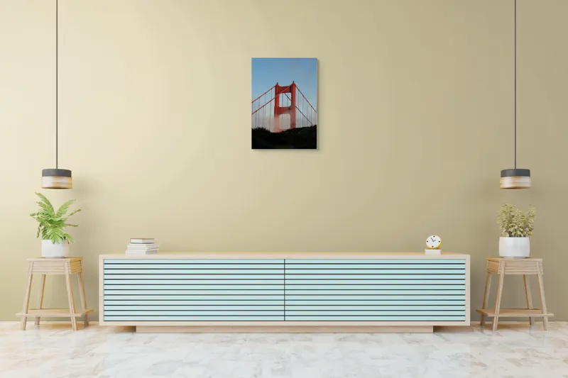 Tablou Canvas Puntea viselor în ceață roșiatică, 50 x 70 cm – poza 6