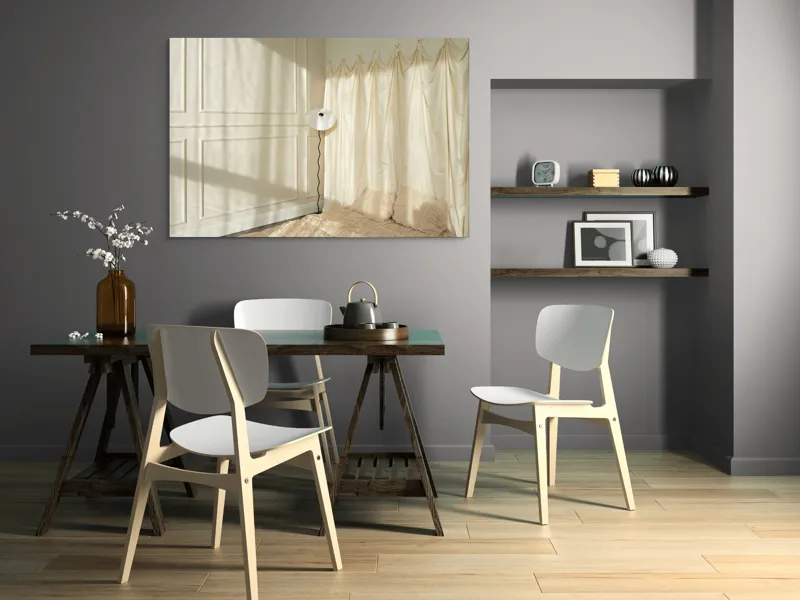 Perdea Canvas Atmosferă Lumină Voalată, 150 x 100 cm – poza 5