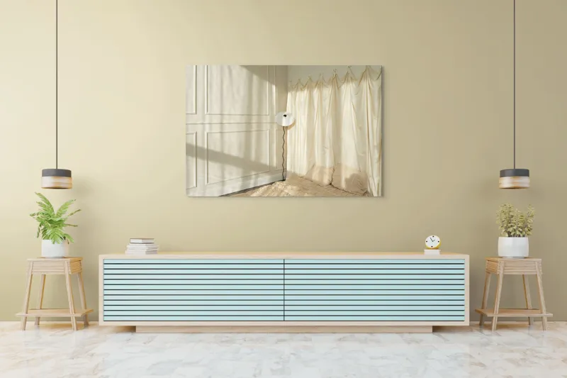 Perdea Canvas Atmosferă Lumină Voalată, 150 x 100 cm – poza 6