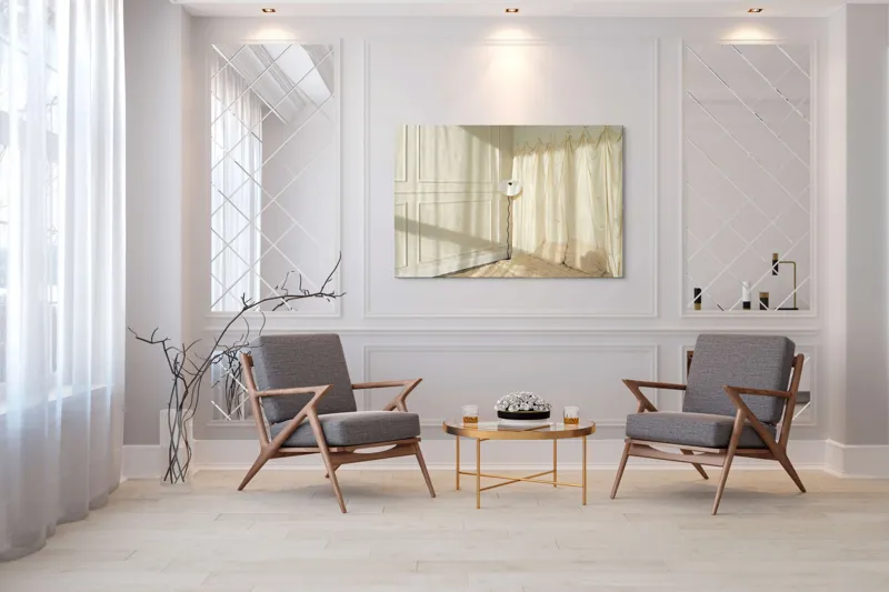 Perdea Canvas Atmosferă Lumină Voalată, 150 x 100 cm – poza 7