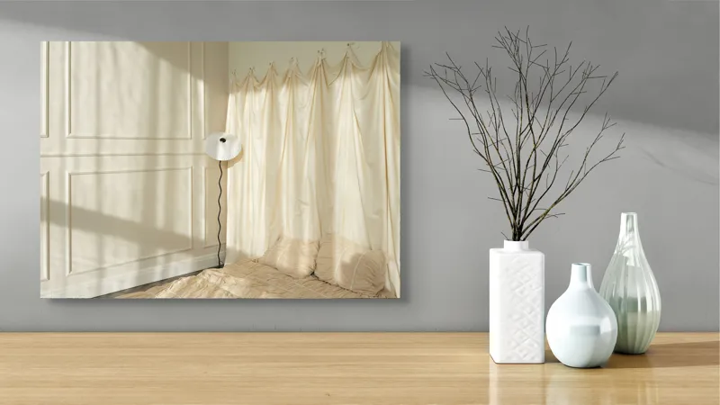 Perdea Canvas Atmosferă Lumină Voalată, 70 x 50 cm – poza 3