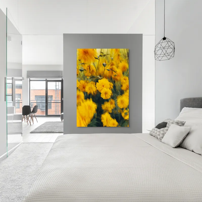 Tablou Canvas Dansul florilor în bătaia vântului Natură și Frumusețe, 100 x 150 cm – poza 5