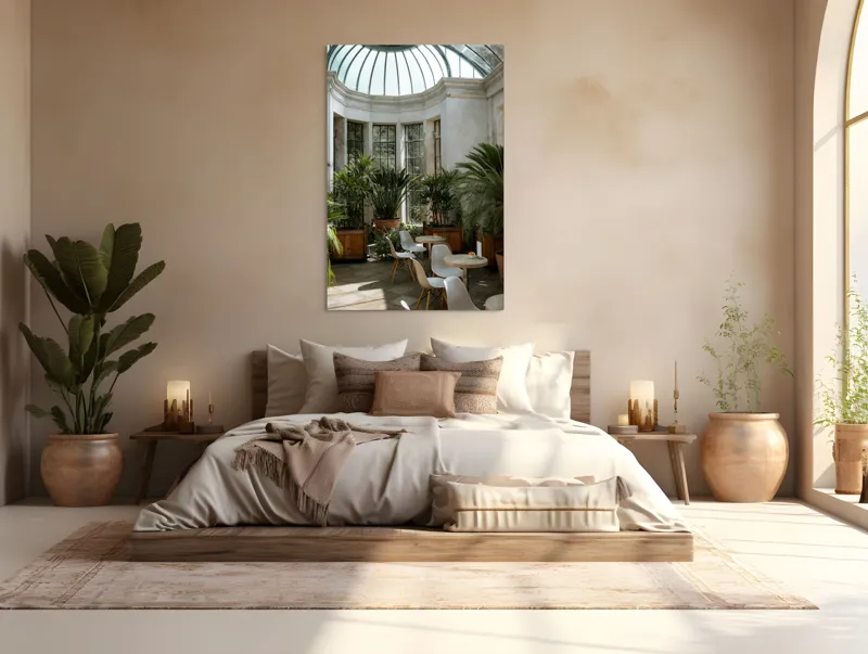 Tablou Canvas cu tema Luminii Solare, Artă Murală Modernă, 100 x 150 cm – poza 3