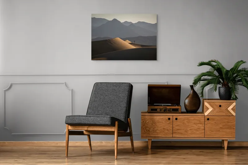 Tablou Canvas Peisaj Deșert și Munți cu Apus, 100 x 70 cm – poza 8