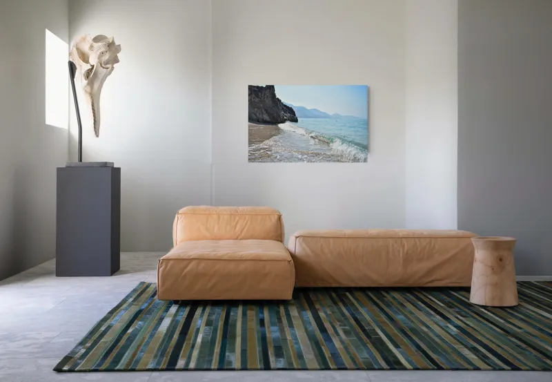 Tablou Canvas pe tema valurilor și a țermului albastru, 90 x 50 cm – poza 8