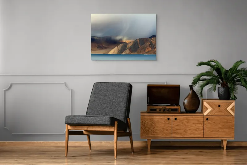 Tablou Canvas, "Curbele Muntelui în Miez de Vânt", 100 x 70 cm – poza 8