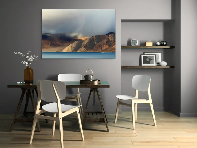 Tablou Canvas, "Curbele Muntelui în Miez de Vânt", 150 x 100 cm – poza 5