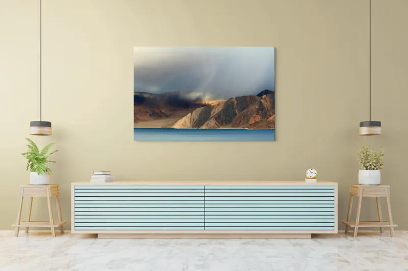 Tablou Canvas, "Curbele Muntelui în Miez de Vânt", 150 x 100 cm – poza 6
