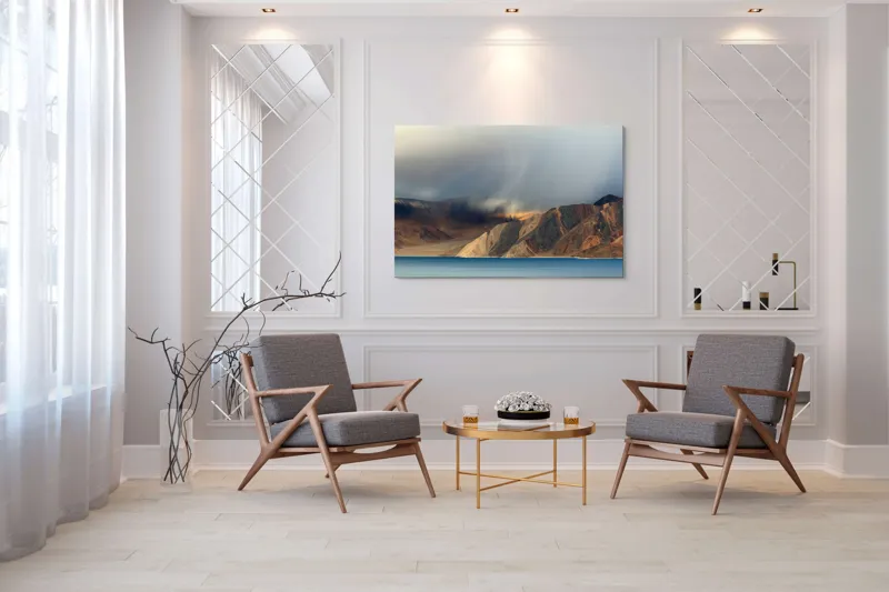 Tablou Canvas, "Curbele Muntelui în Miez de Vânt", 150 x 100 cm – poza 7
