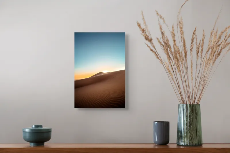 Tablou Canvas, "Dune infinite sub cer senin", 26 x 39 cm – poza 5