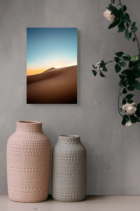 Tablou Canvas, "Dune infinite sub cer senin", 26 x 39 cm – poza 6